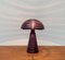 Postmoderne Mushroom Glas Tischlampe, Italien 43
