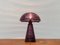Postmodern Mushroom Glass Table Lamp, Italy 57