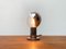 Lampada da tavolo vintage in metallo cromato e vetro di Motoko Ishii per Staff, Germania, Immagine 1