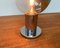 Lámpara de mesa alemana vintage de metal cromado y vidrio de Motoko Ishii para Staff, Imagen 3