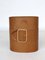 Vintage Leather Paper Waste Basket, 1970s 2