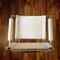 White Leather Cantilever Chair 5