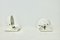 Vintage White Bugia Table Lamps by Giuseppe Cormio for Guzzini, 1970s, Set of 2, Image 8