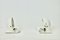 Vintage White Bugia Table Lamps by Giuseppe Cormio for Guzzini, 1970s, Set of 2 9