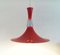 Lámpara colgante danesa vintage de Bent Nordsted para Lyskaer, años 70, Imagen 11