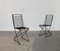 Chaises Kreuzschwinger Postmodernes Noires par Till Behrens pour Schlubach, Allemagne, 1980s, Set de 2 15