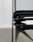 German Postmodern Black Kreuzschwinger Chairs by Till Behrens for Schlubach, 1980s, Set of 2, Image 19