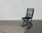 German Postmodern Black Kreuzschwinger Chairs by Till Behrens for Schlubach, 1980s, Set of 2 8