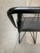 German Postmodern Black Kreuzschwinger Chairs by Till Behrens for Schlubach, 1980s, Set of 2, Image 13