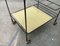 Mid-Century Perforated Metal Bar Serving Cart 6