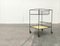 Mid-Century Perforated Metal Bar Serving Cart 15