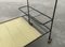 Mid-Century Perforated Metal Bar Serving Cart 3