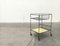 Mid-Century Perforated Metal Bar Serving Cart 1