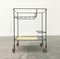 Mid-Century Perforated Metal Bar Serving Cart 9