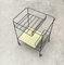 Mid-Century Perforated Metal Bar Serving Cart 2