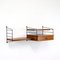 Vintage Teak Wall Unit with Drawer Board by Kajsa & Nils Strinning for String, 1960s, Image 3