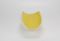 Beige & Yellow Cotton Bowl by Krupka-Stieghan, Image 3