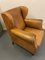 Large Vintage Sheep Leather Armchair 7