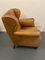 Large Vintage Sheep Leather Armchair 4