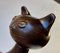 Scandinavian Glazed Ceramic Cat Vase by Bjerre, 1970s, Image 3