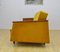 Divano letto Mid-Century in velluto giallo, anni '60, Immagine 10