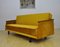 Mid-Century Yellow Velvet Sofa Daybed, 1960s, Image 11