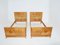 Art Deco French Children's Ash Twin Beds, 1950s, Set of 2, Image 1