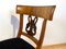 Pair of Biedermeier Chairs, Cherry Wood, Painting, South Germany circa 1820, Image 14