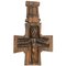 Mid-Century Crucifix Sculpture by French Sculptor 1