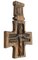 Mid-Century Crucifix Sculpture by French Sculptor 4