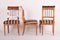 Biedermeier Walnut Dining Chairs, Austria, 1820s, Set of 3 4