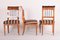 Biedermeier Walnut Dining Chairs, Austria, 1820s, Set of 3, Image 4