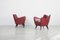 Italian Pearl Chairs by Guglielmo Veronesi for Isa Bergamo, 1950s, Set of 2 11