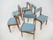 Danish Dining Chairs, 1960s, Set of 6 11