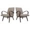 Czech Ton/Thonet Beech Armchairs, 1960s, Set of 2, Image 1