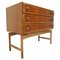 Teak and Oak Chest of Drawers by Krasna Jizba, Czechoslovakia, 1960 1