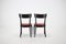 Red Leather Dining Chairs for UP, Czechoslovakia, Set of 4, 1950s, Image 8