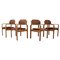 Dining Chairs by Ludvík Valák for Světopodnik Holešov, 1960s, Set of 4 1