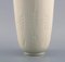 Vintage Blanc De Chine Vase mit Blumen und Weizen Ohren von Royal Copenhagen 4