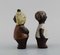 Boy and Girl by Karl Erik Iwar for Nittsjö, 1960s, Set of 2, Image 6