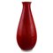 Vase en Porcelaine Rouge et Blanche par Thorkild Olsen pour Royal Copenhagen, 1920s 1