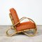 Vintage Rattan Sessel im Paul Frankl Stil von Rohe Noordwolde 2