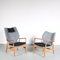 Dutch Lounge Chairs by Aksel Bender Madsen for Bovenkamp, 1950, Set of 2 1