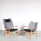 Dutch Lounge Chairs by Aksel Bender Madsen for Bovenkamp, 1950, Set of 2, Image 1