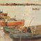 Eduardo Scognamiglio, Bay of Naples, Oil on Panel, Framed, Image 6
