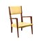 Chair Foam Skai Beech Italy 1950s 1