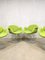 Vintage Green Little Tulip Office Chairs by Pierre Paulin for Artifort, Set of 4 2