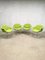 Vintage Green Little Tulip Office Chairs by Pierre Paulin for Artifort, Set of 4 1