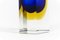 Blaue Submerged Vase von Flavio Poli für Luigi Mandruzzo, 1950er 4
