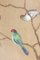 Pájaros de árbol, tres y follaje, lona pintada, Imagen 7